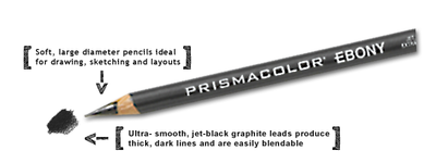 Design Ebony Layout Pencil, Prismacolor
